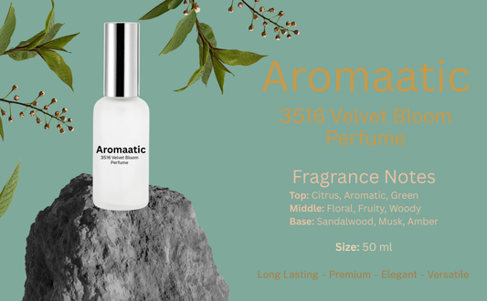 Aromaatic 3516 Velvet Bloom Perfume 50 ml