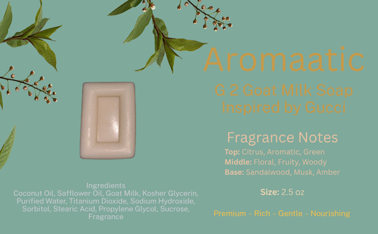 Aromaatic 3516 G 2 Goat Milk Soap 3 oz